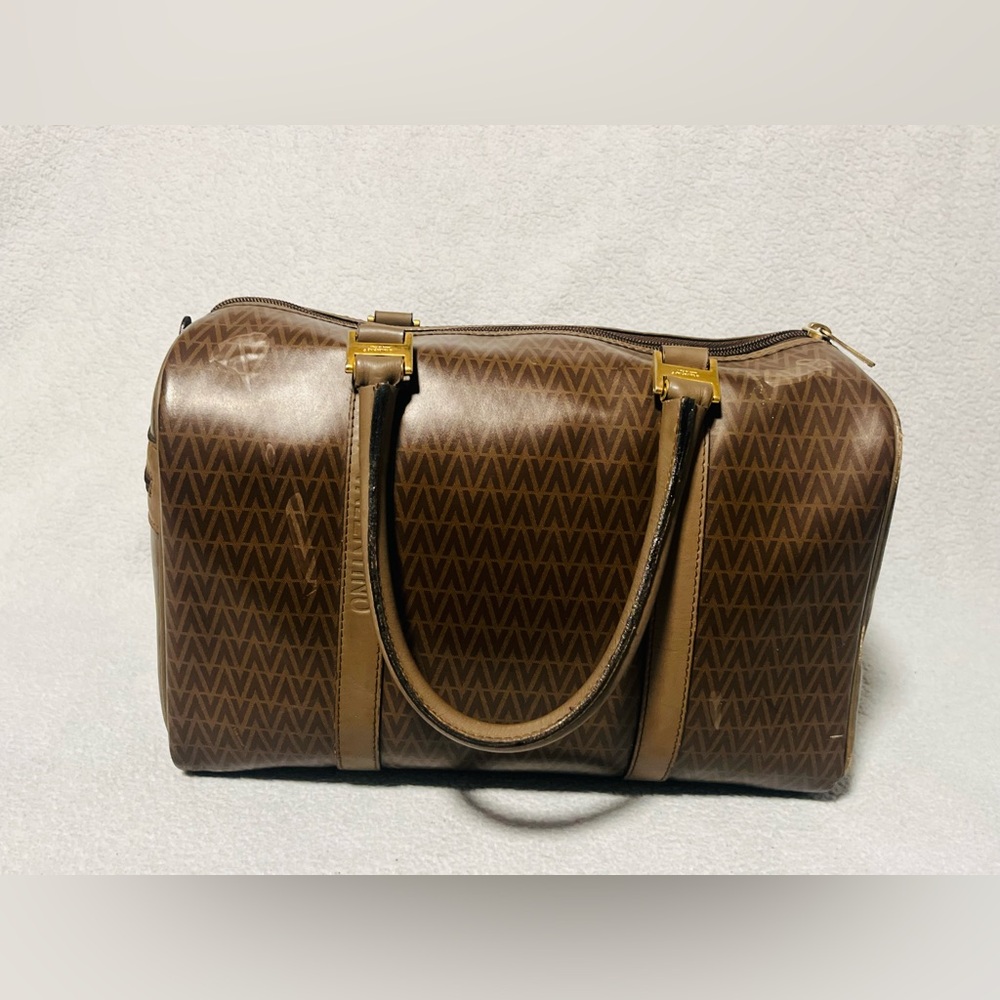 Mario Valentino Monogram Boston Bag - Picture 3 of 12